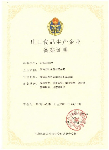 Commodity inspection record